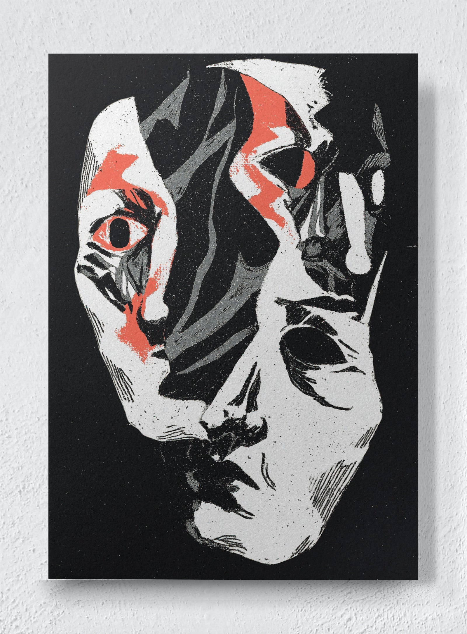 FRACTURED IDENTITY - Unframed canvas