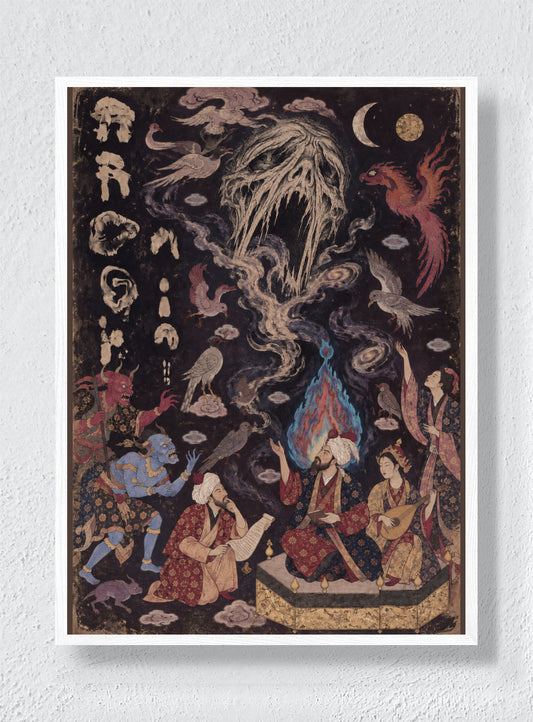 Ghost Court - White Frame