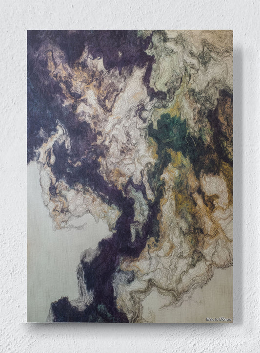 GILDED LICHEN - Unframed canvas