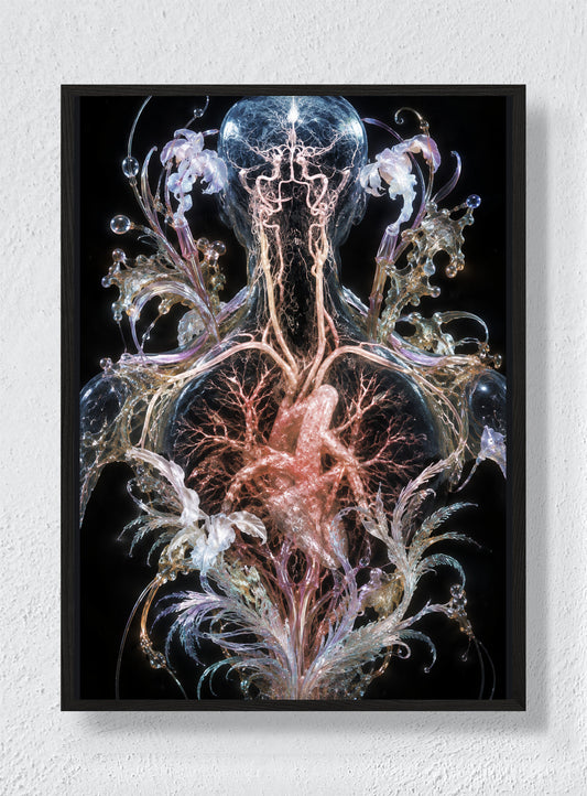 Glass Anatomy - Black Frame