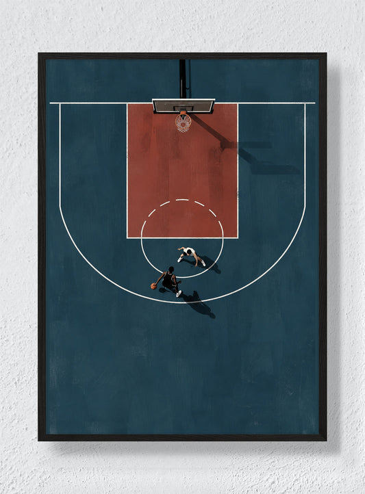 Half Court - Black Frame