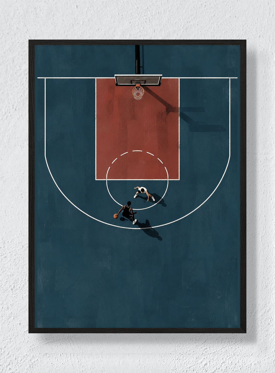 Half Court - Black Frame