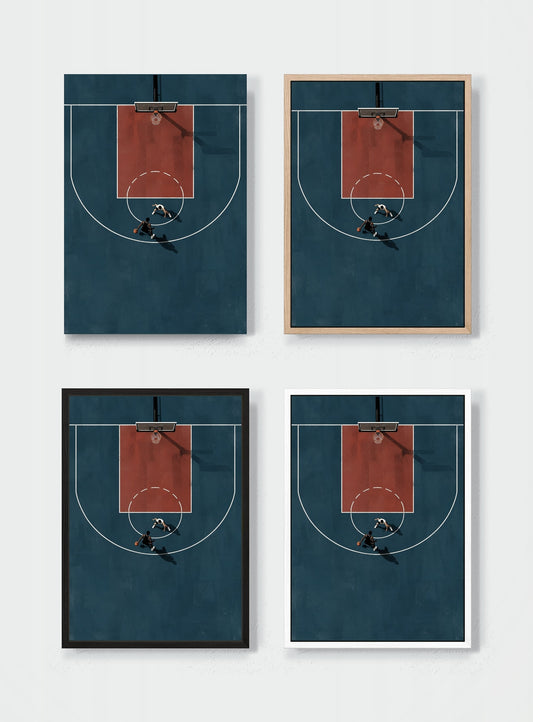 HUEDRA canvas frame comparison - HALF COURT