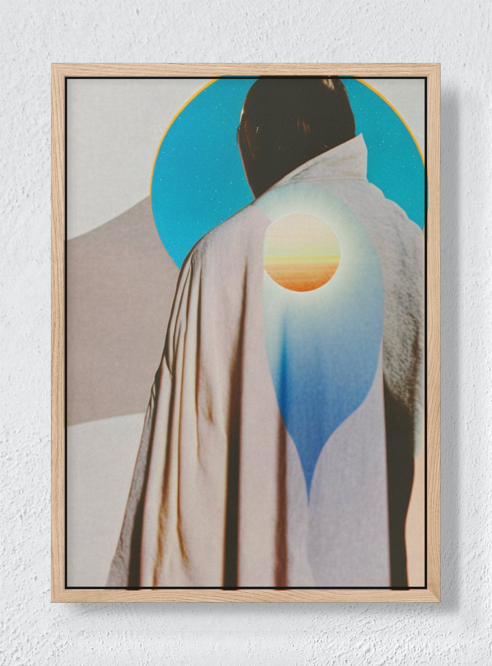 HALO - Natural frame canvas