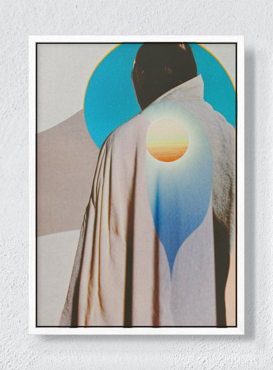 HALO - White frame canvas