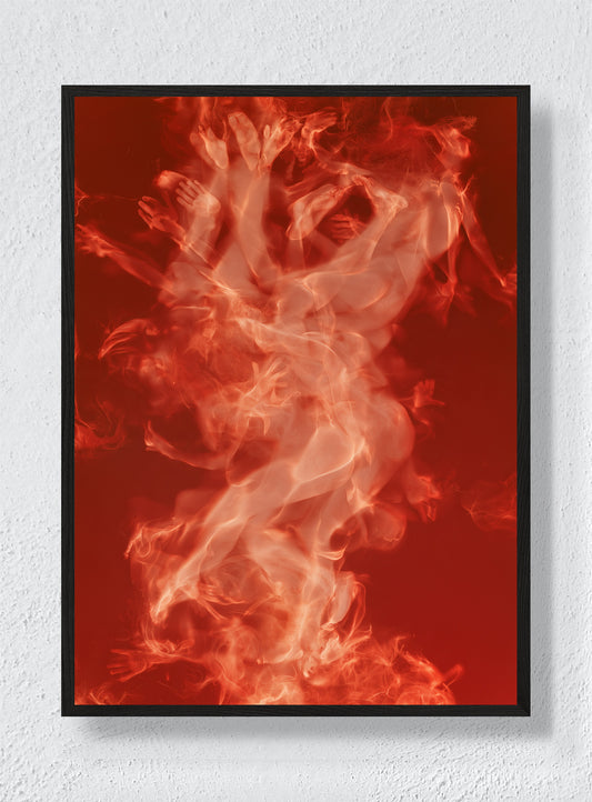 HANDS IN THE HEAT - Black Frame