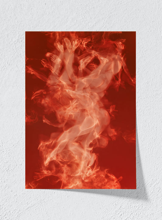 HANDS IN THE HEAT - Unframed