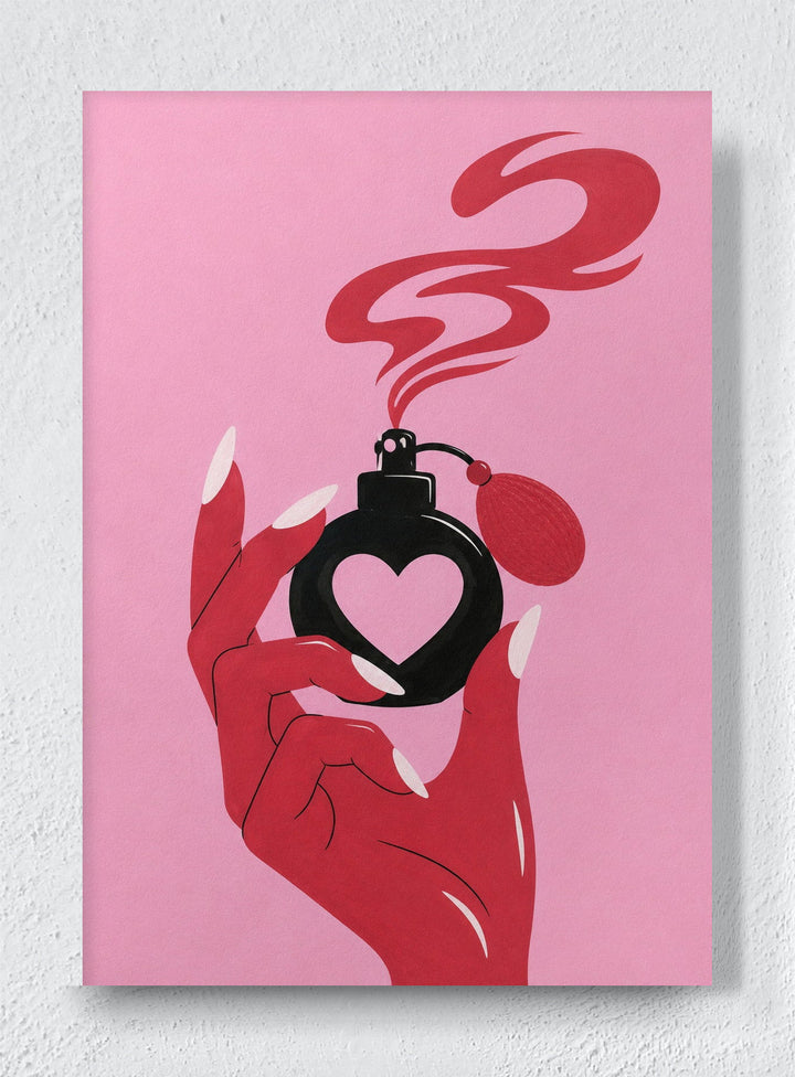 HEARTNOTE - Unframed canvas