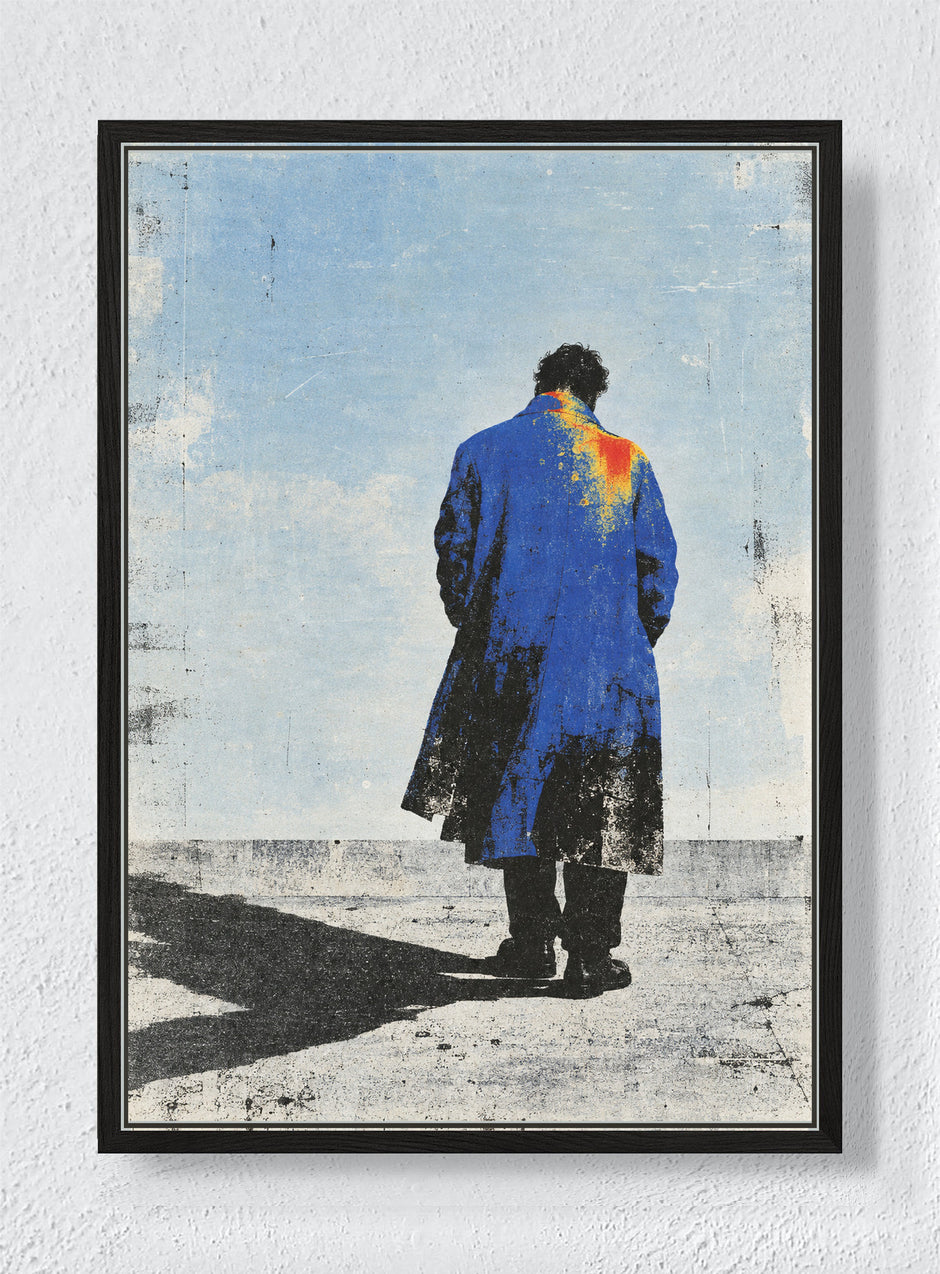 HEAT INDEX - Black frame canvas