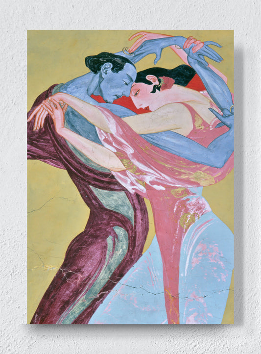 HELD IN THE SAME RHYTHM - Unframed canvas