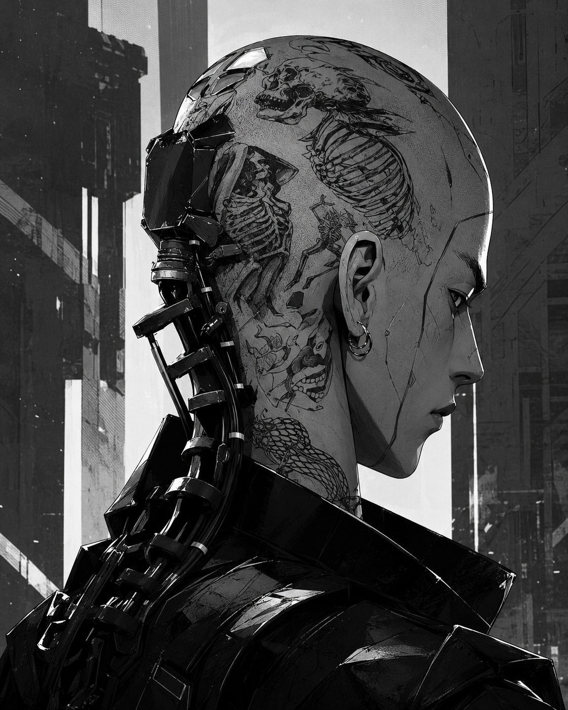 The city, fractured.