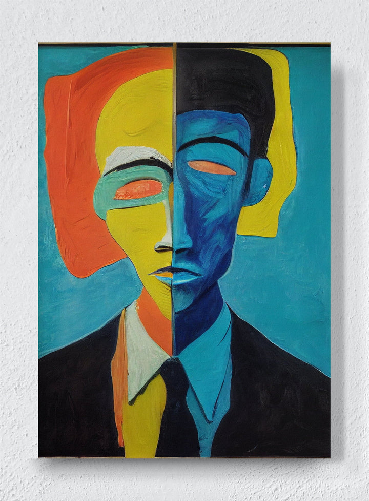 IN TWO MINDS - Unframed canvas