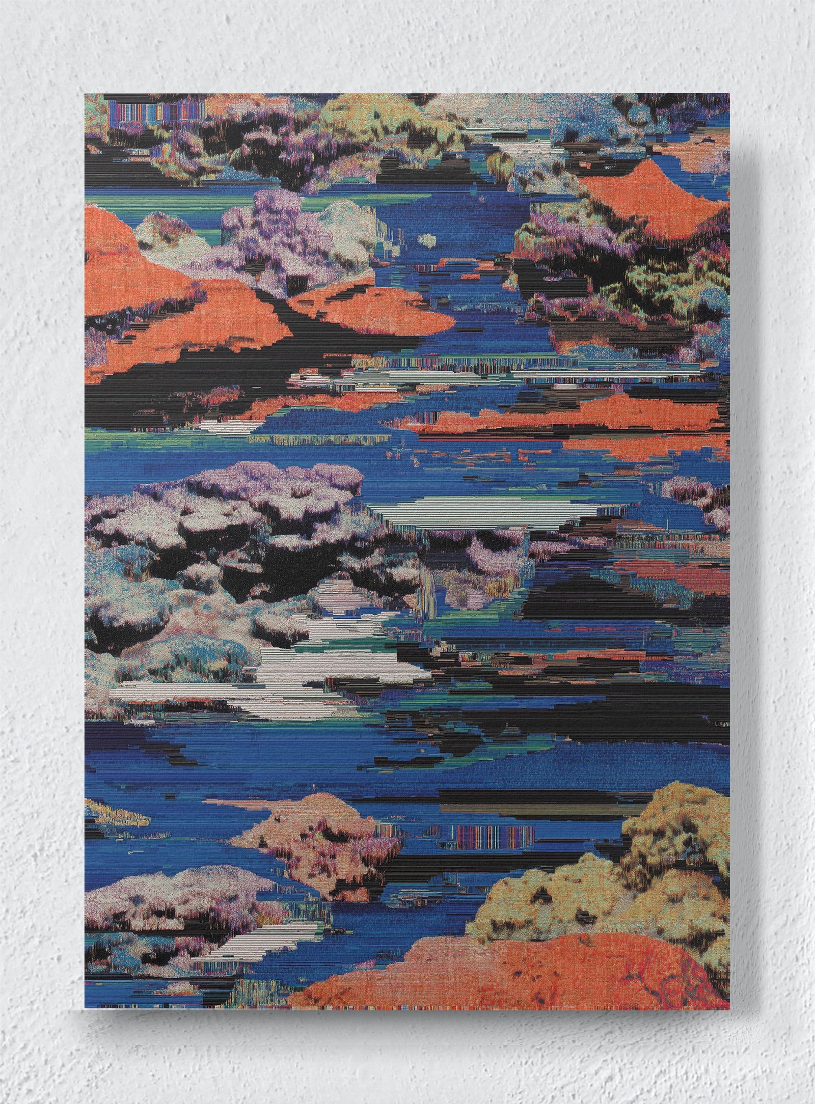 INCIDENTAL MAP - Unframed canvas