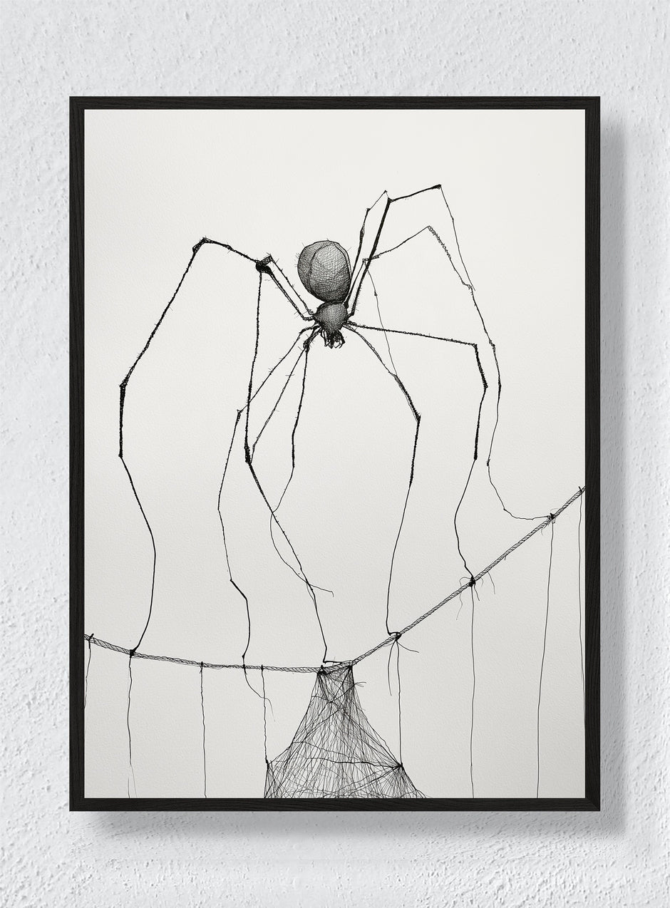 KEEPER OF THREADS - Black Frame