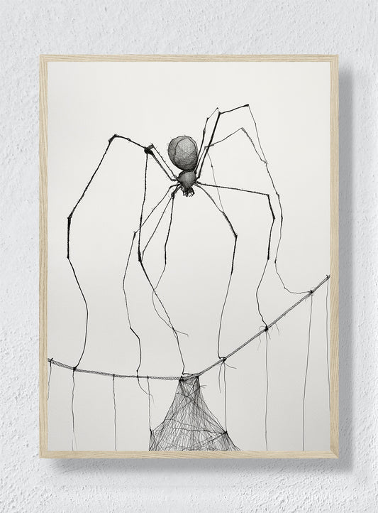 KEEPER OF THREADS - Natural Frame