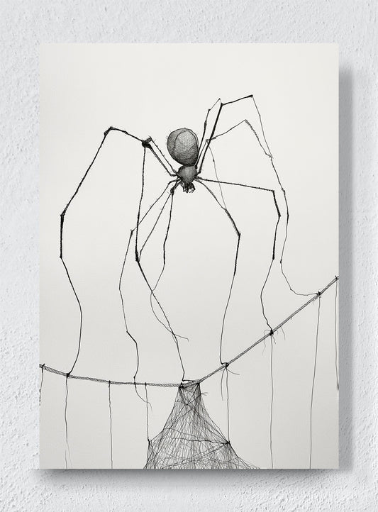 KEEPER OF THREADS - Unframed canvas