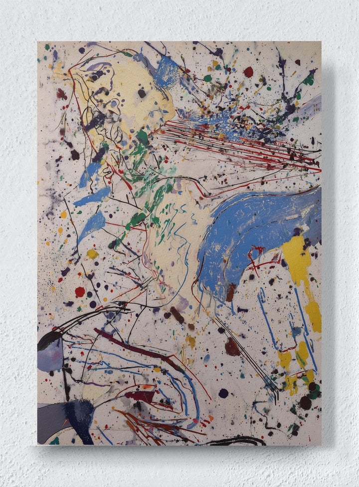 KINETIC SPLATTER - Unframed canvas