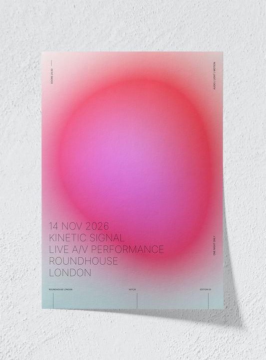 KINETIC SIGNAL - Unframed