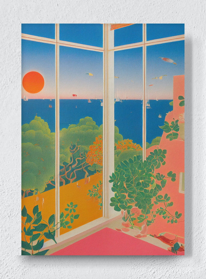 LET IN THE LIGHT - Unframed canvas