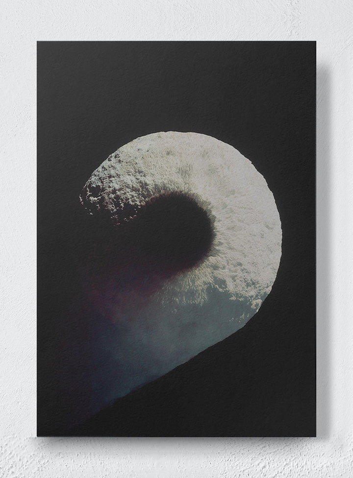 LIGHT FOLDING INWARD - Unframed canvas