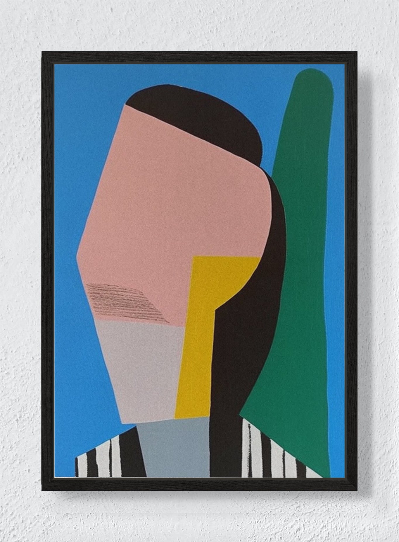LINEAR PERSONA - Black frame canvas