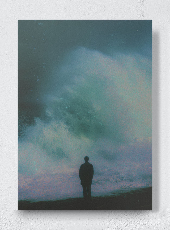 LOOKING AT SOMETHING DEEPER - Unframed canvas