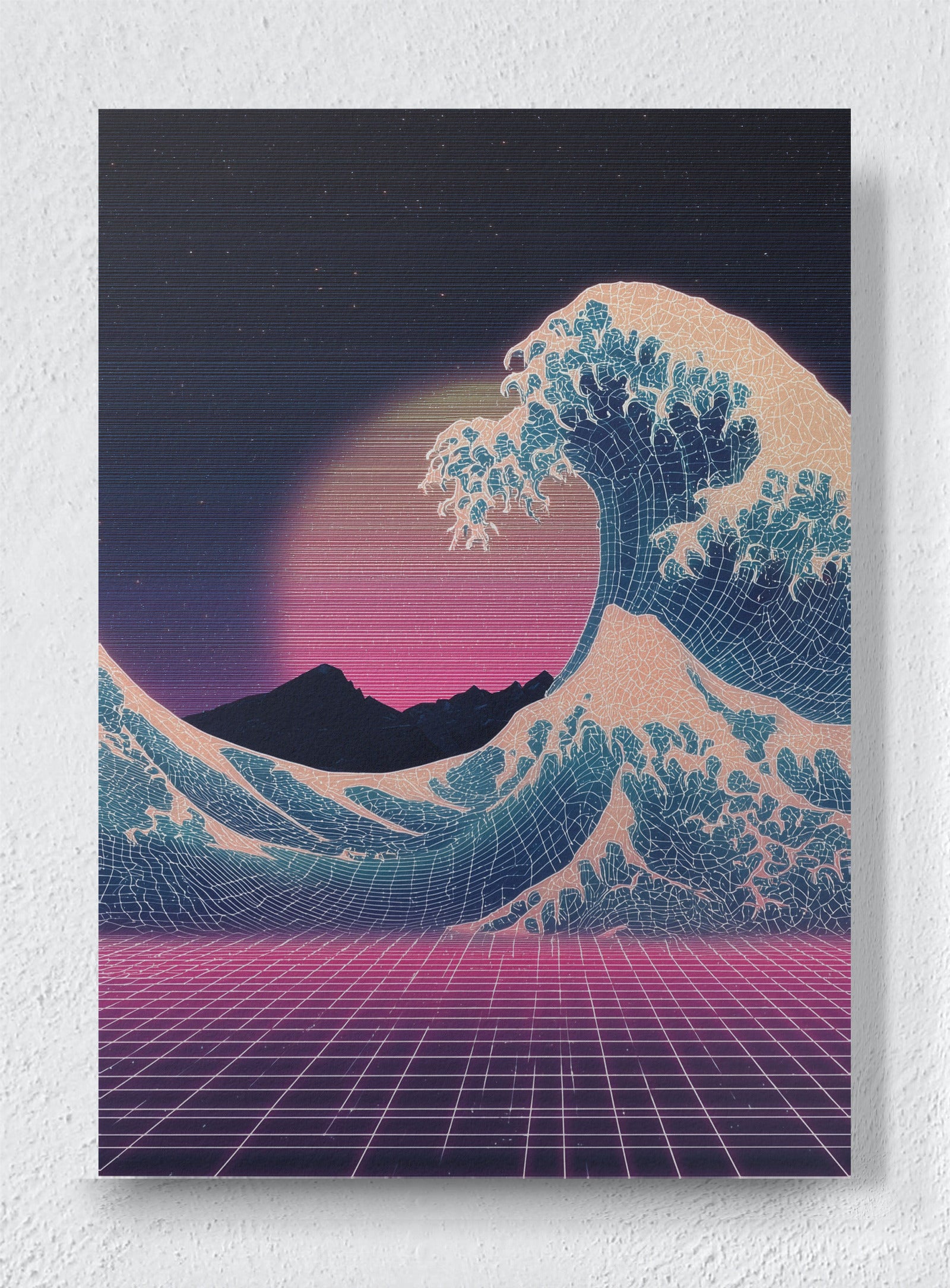 MANIFEST MIRROR - Unframed canvas
