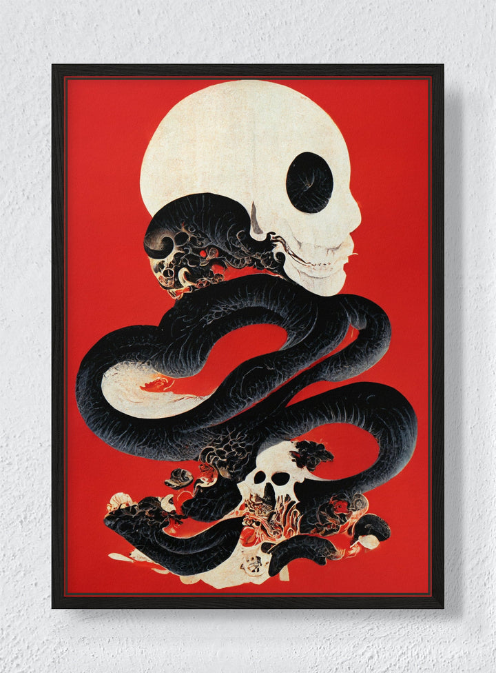 MEMENTO - Black frame canvas