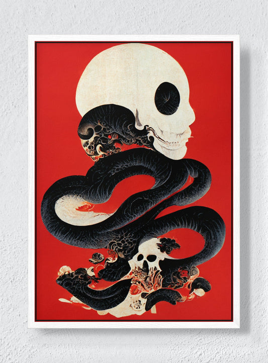MEMENTO - White frame canvas