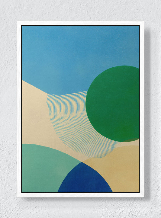MERGE - White frame canvas