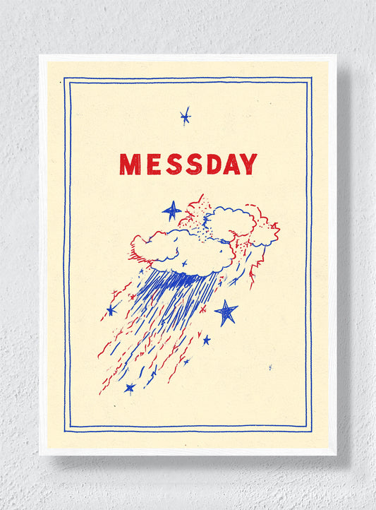 MESSDAY - White Frame