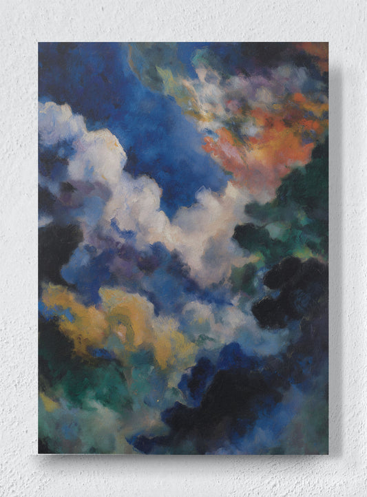 MIDNIGHT TURBULENCE - Unframed canvas