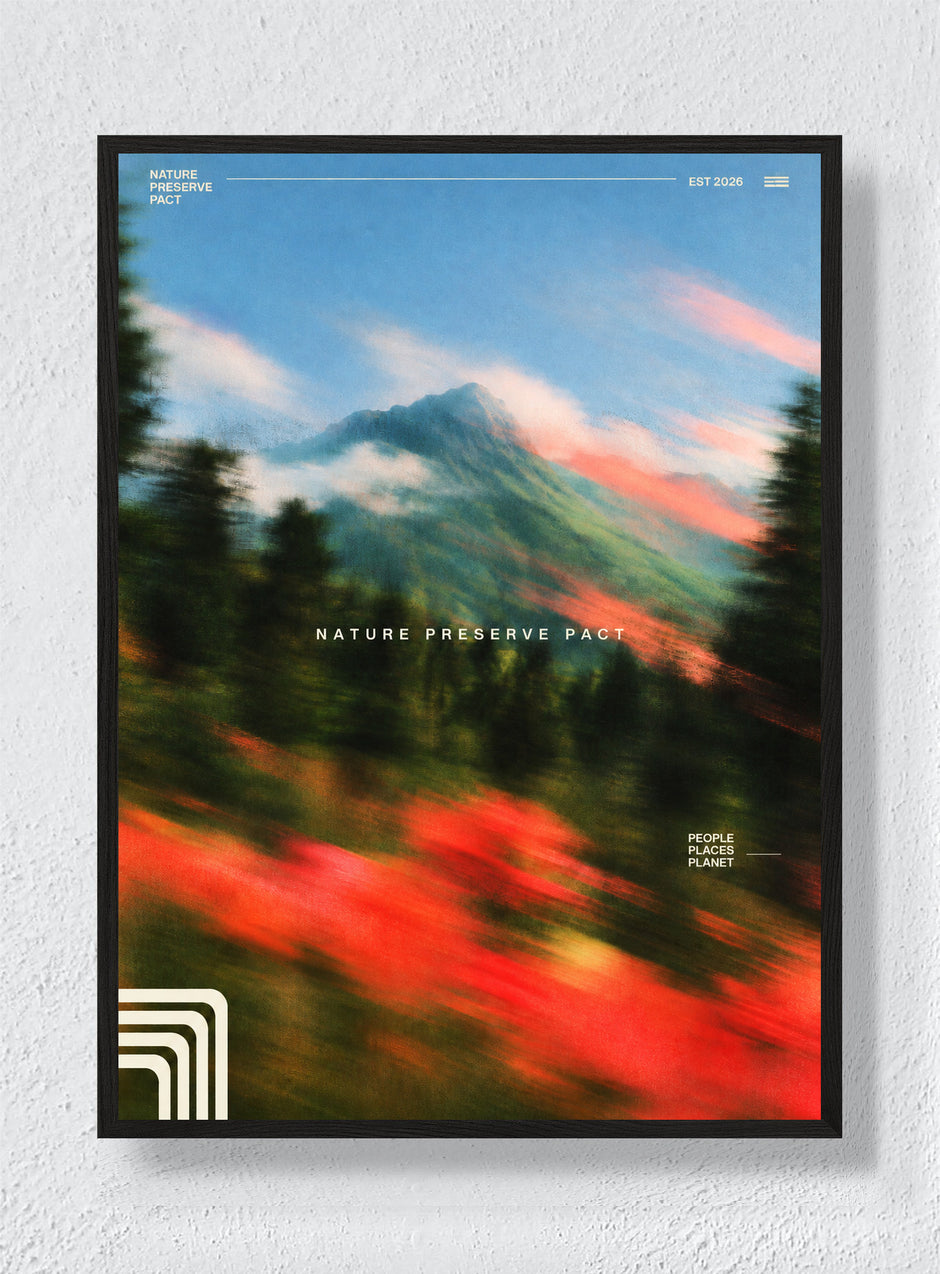 NATURE PRESERVE PACT - Black Frame