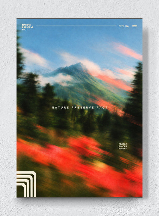 NATURE PRESERVE PACT - Unframed canvas