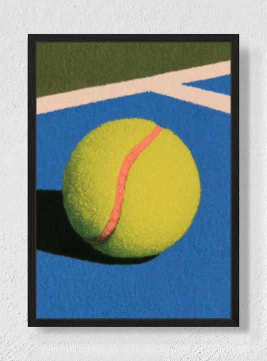 NEXT SERVE - Black frame canvas
