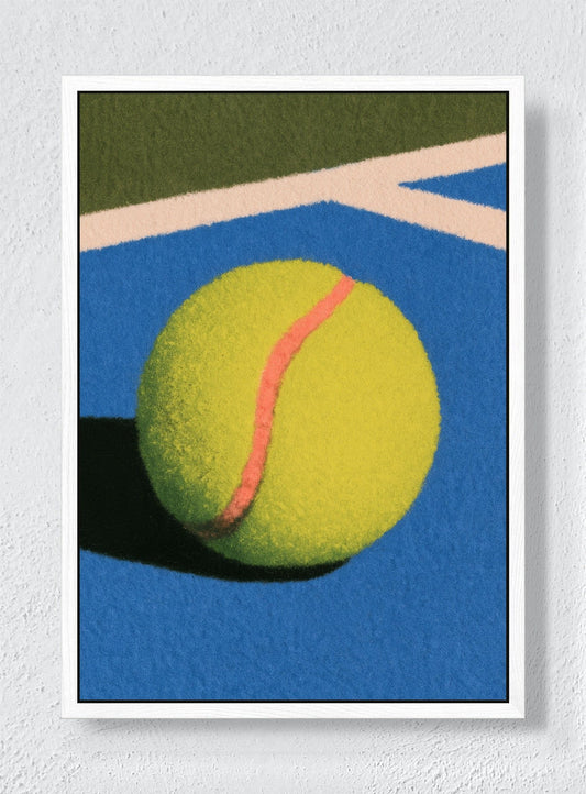 NEXT SERVE - White frame canvas