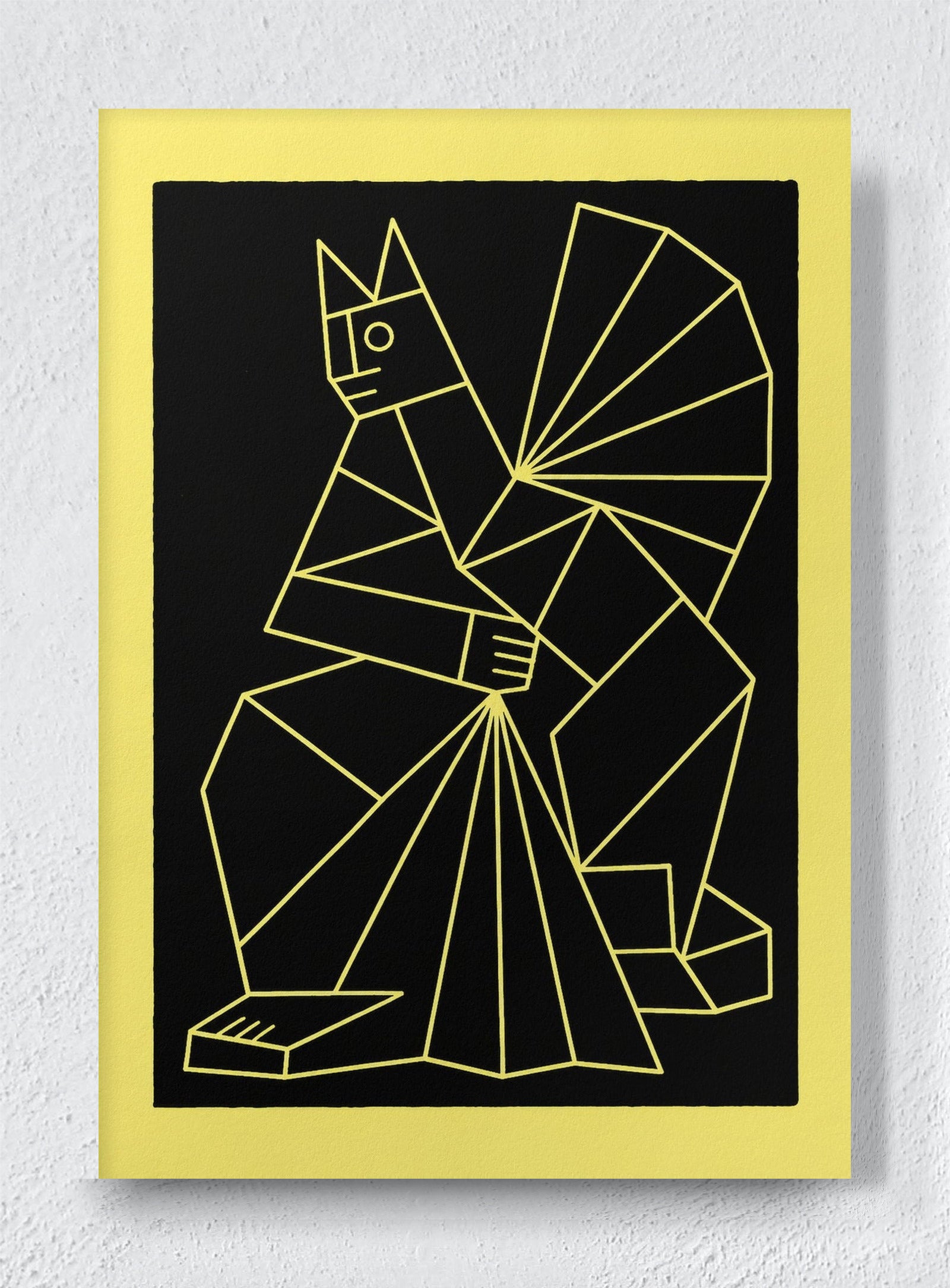 NIGHT ANIMAL - Unframed canvas