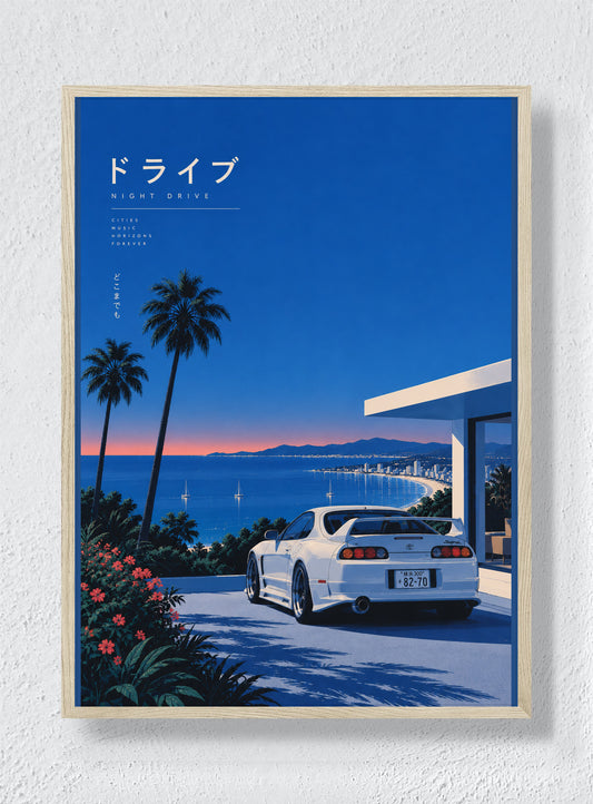 Night Drive 2026 - Natural Frame