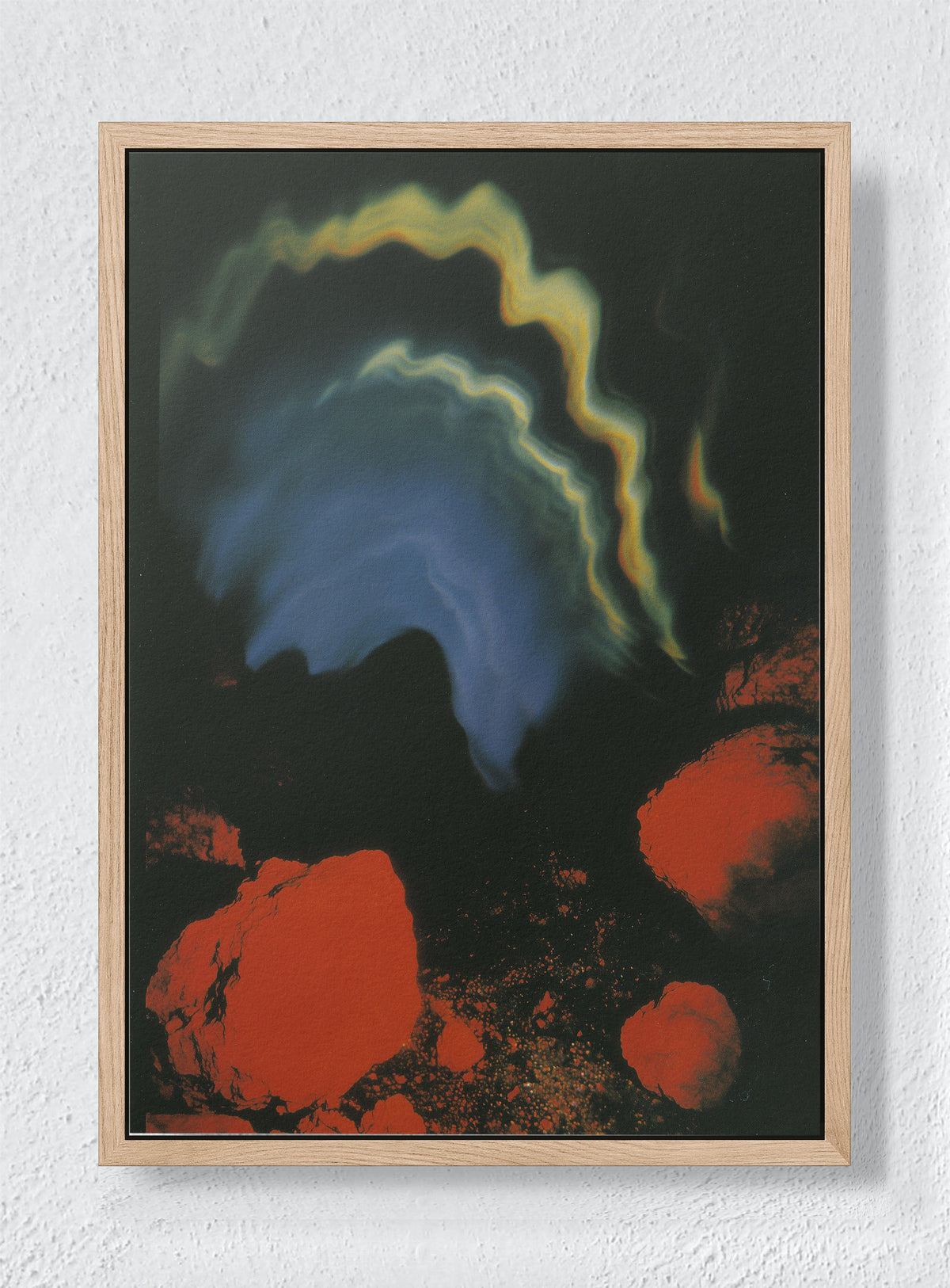 NIGHT VISION - Natural frame canvas