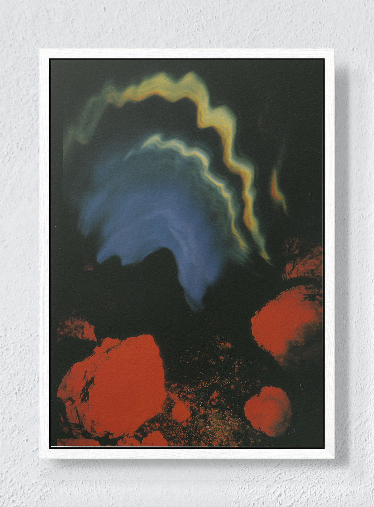 NIGHT VISION - White frame canvas