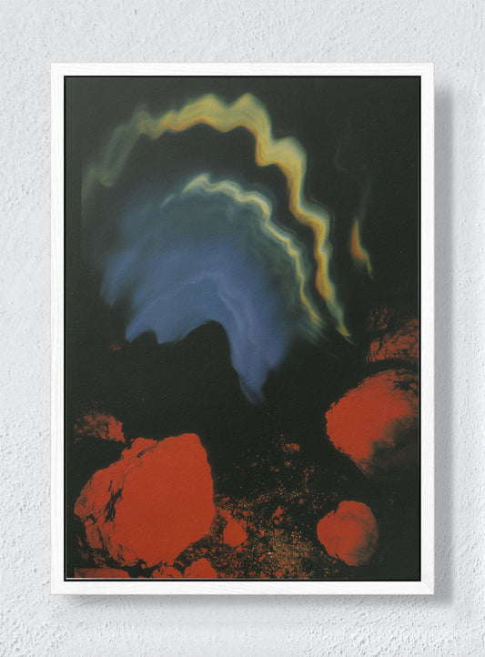 NIGHT VISION - White frame canvas