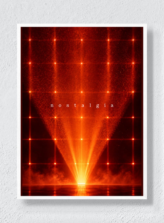 Nostalgia - White Frame