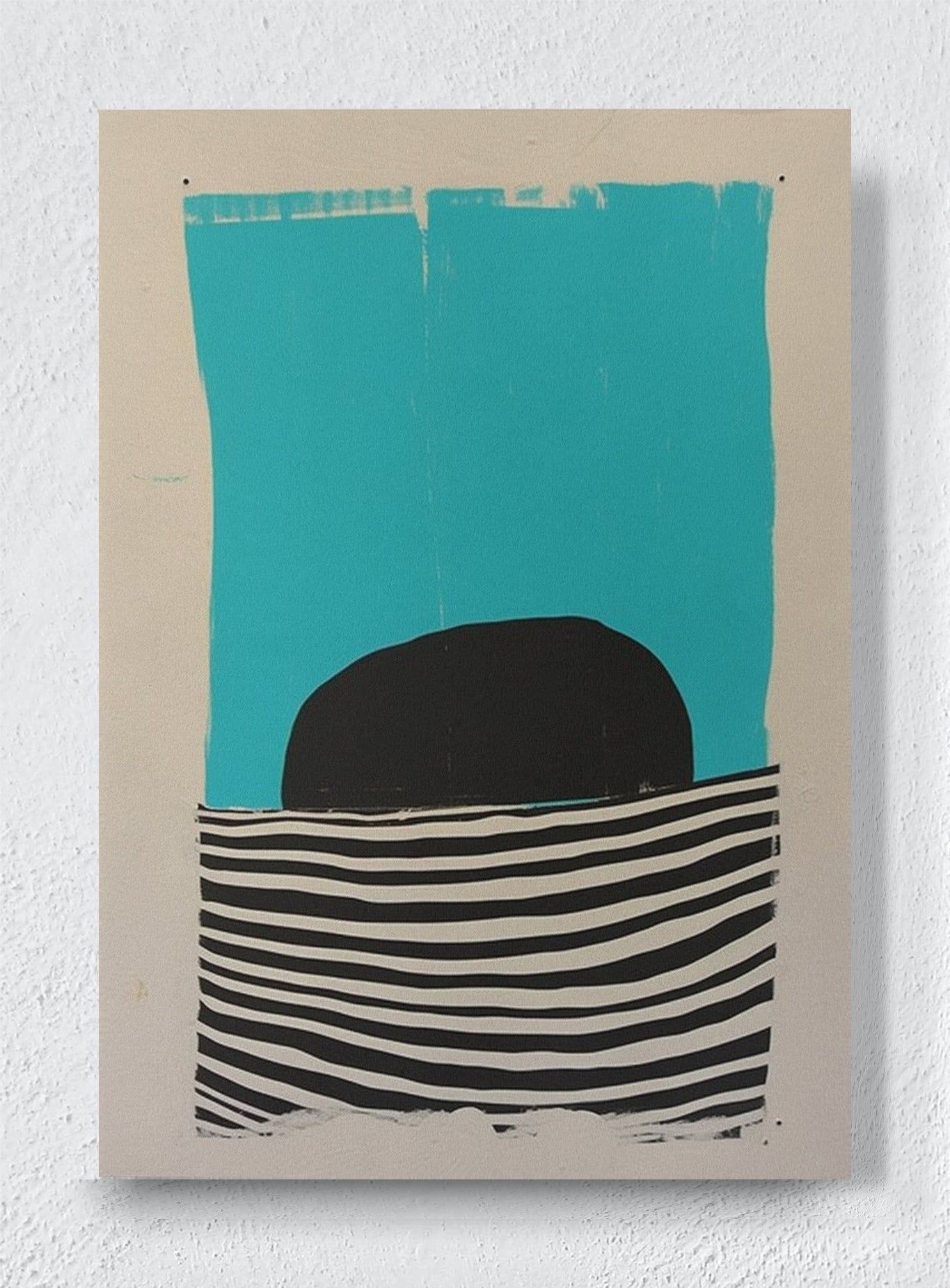 OCEAN’S HORIZON - Unframed canvas