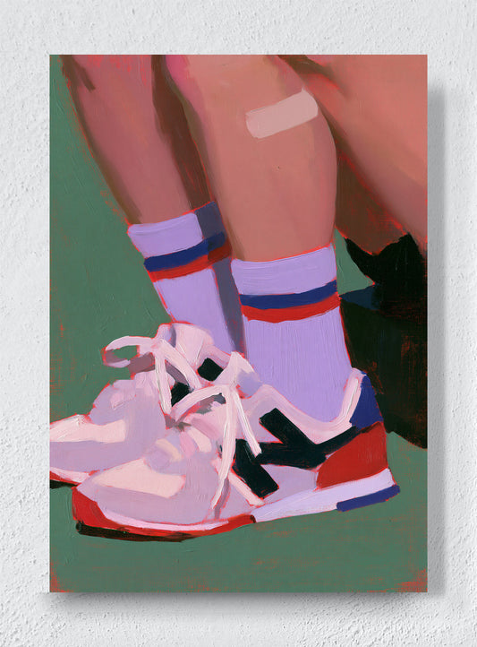 OFF THE COURT - Unframed canvas