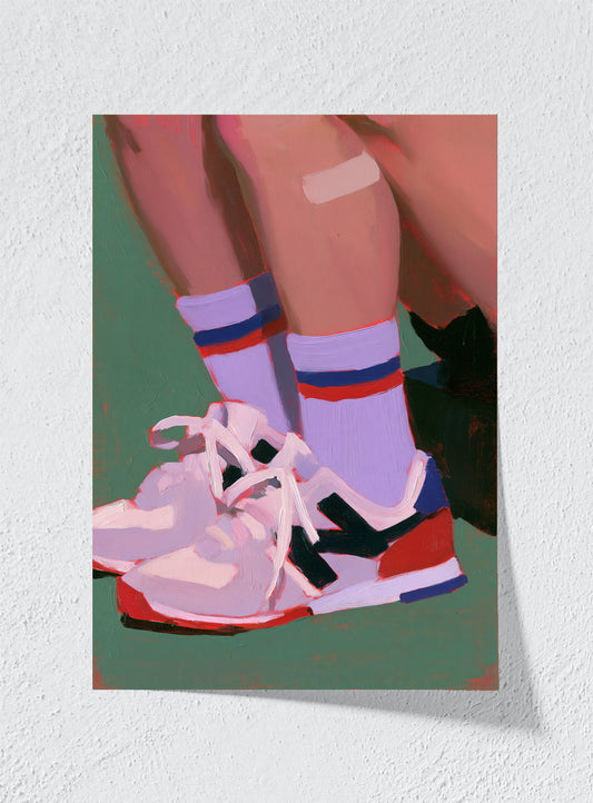 OFF THE COURT - Unframed