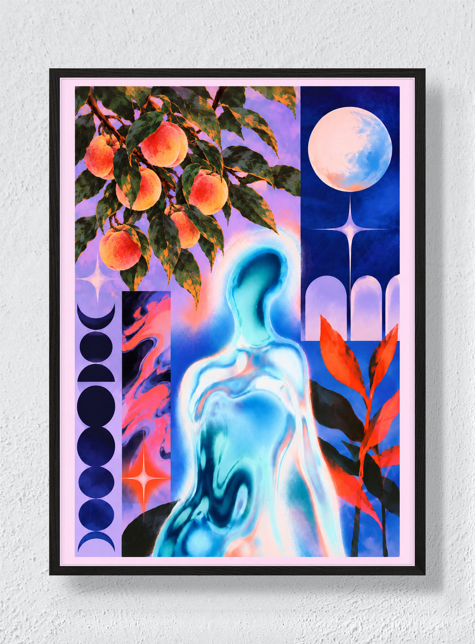 Orchard Moon - Black Frame