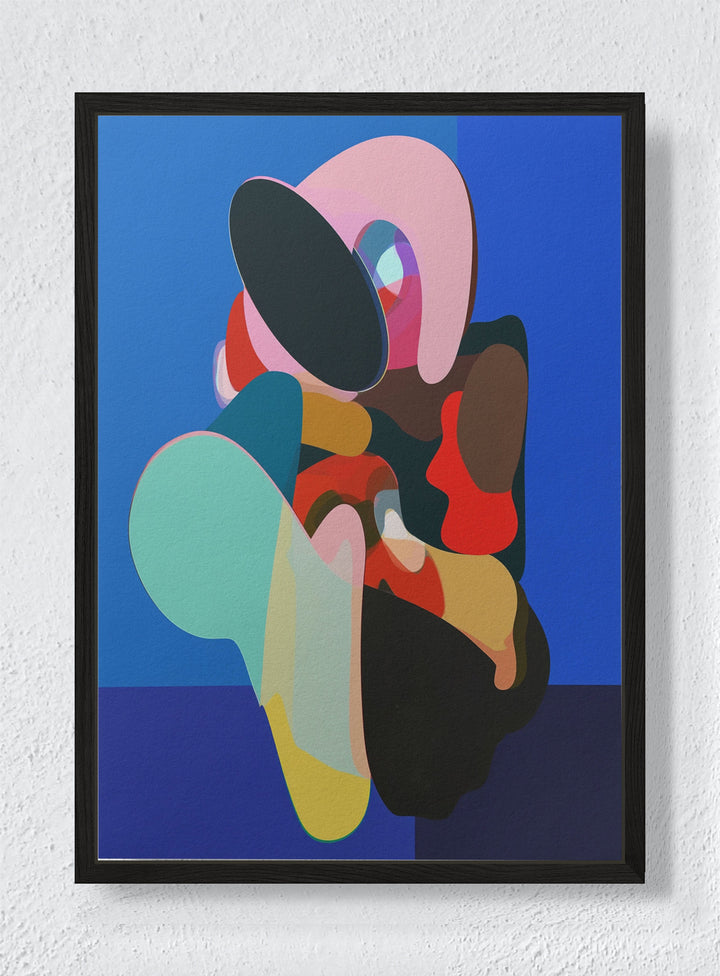 ORGANIC HARMONY IV - Black frame canvas