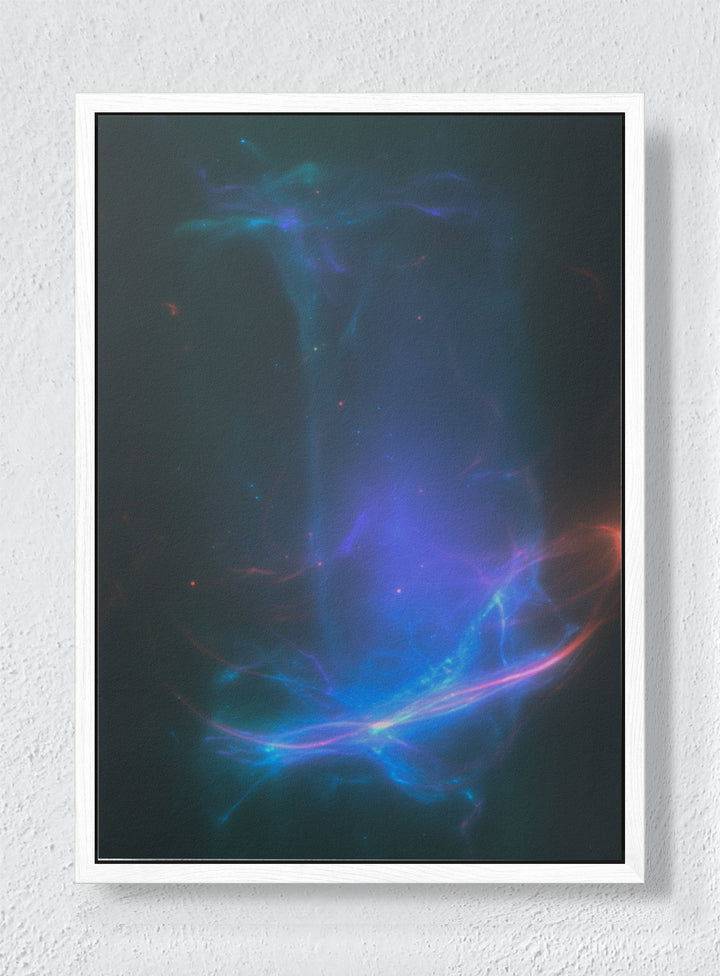 PANGLOSSIAN - White frame canvas