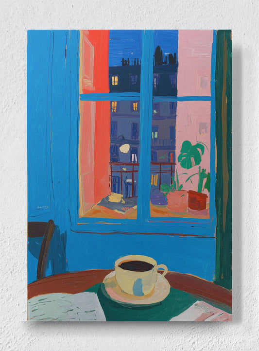 PARISIAN TWILIGHT - Unframed canvas