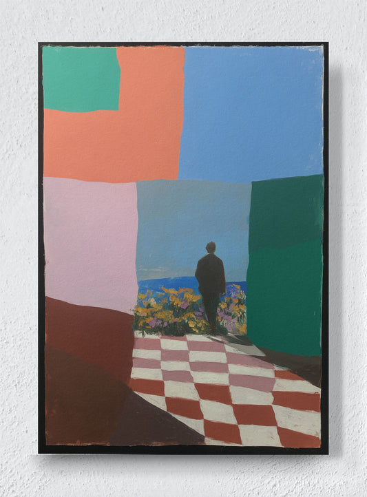 PASTEL HORIZONS - Unframed canvas